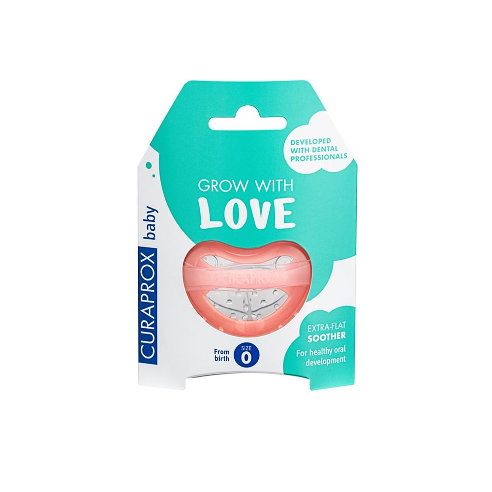 Curaprox Baby Schnuller Gr0 coral