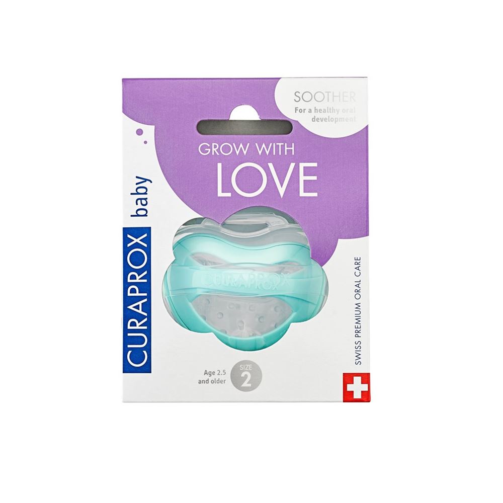 Curaprox Baby Schnuller Gr2 türkis