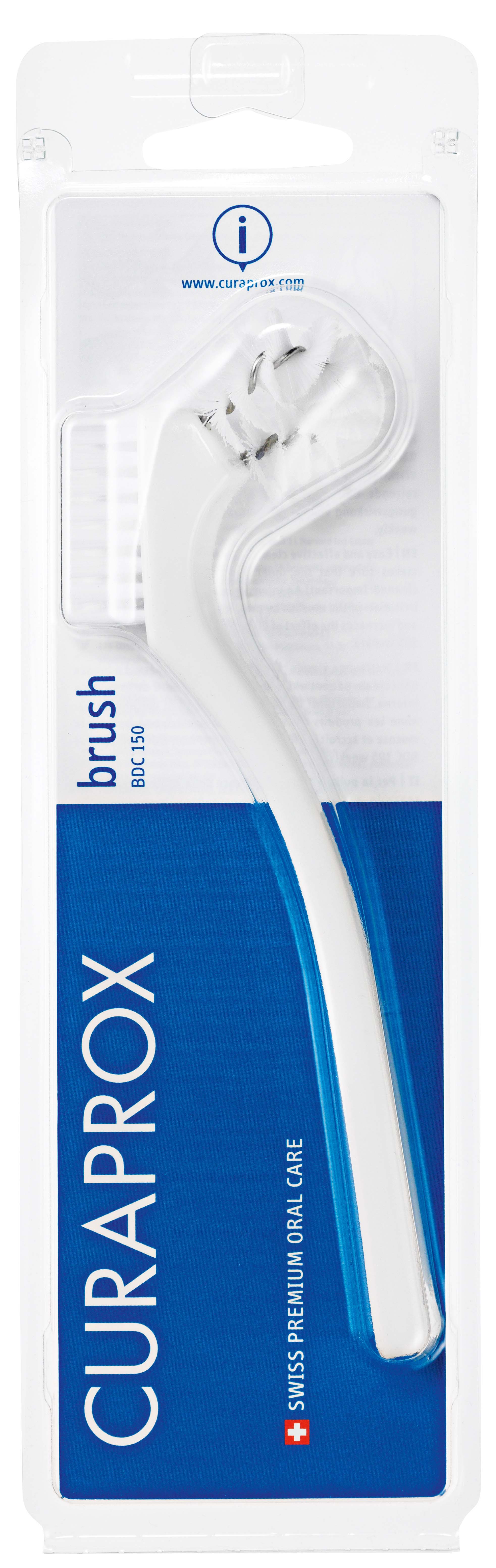 Image of Curaprox BDC 150 Prothesenbürste weiss