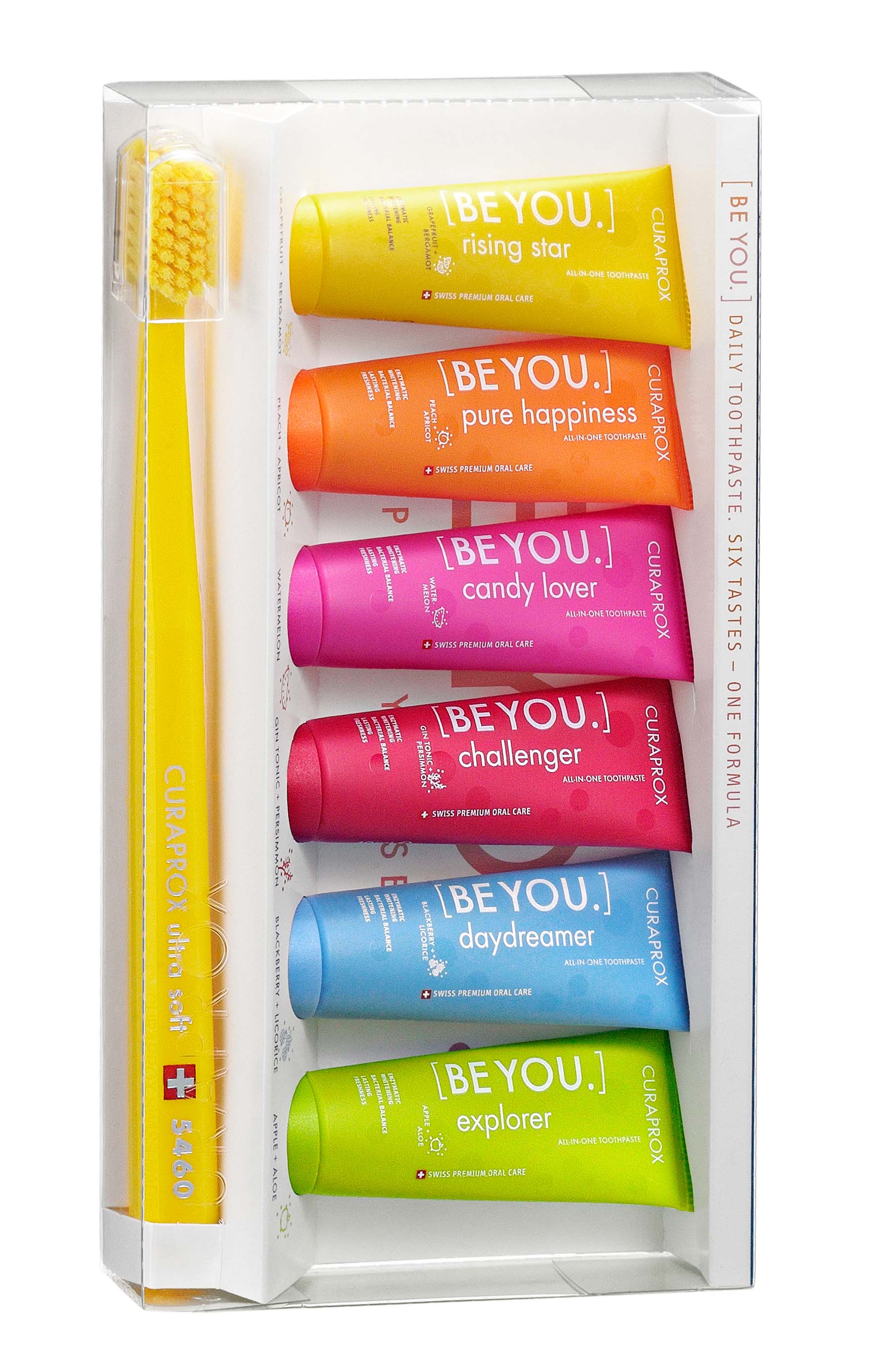 Image of Curaprox Be you Six-taste-pack 10ml