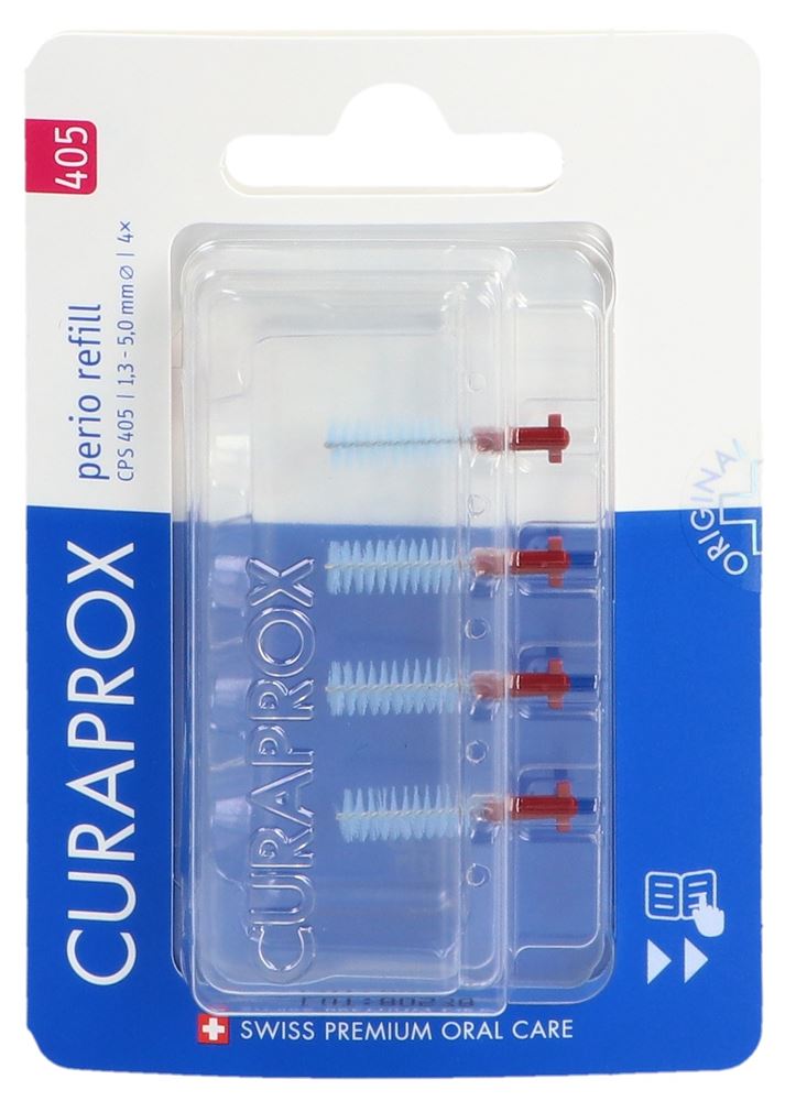 Curaprox CPS 405 Perio refill 4x ciliegia