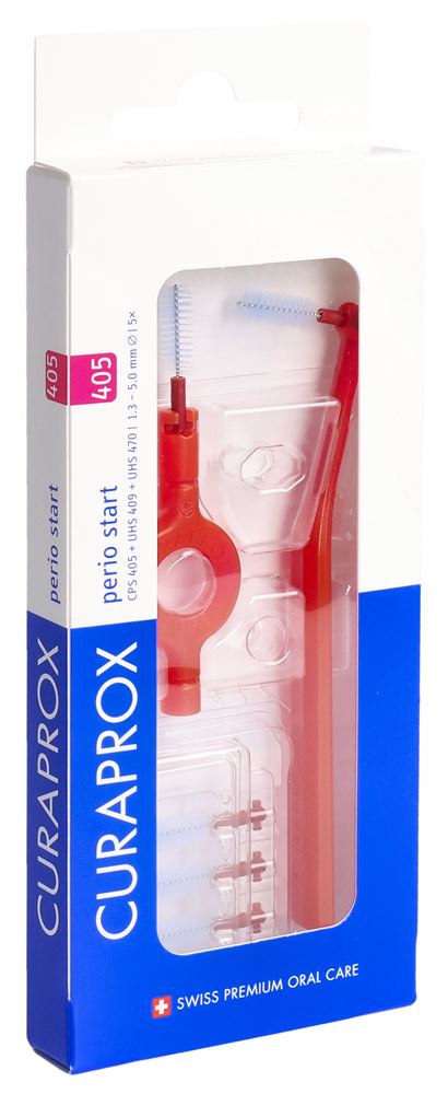 Image of Curaprox CPS 405 Starter 5x Kirsch rot