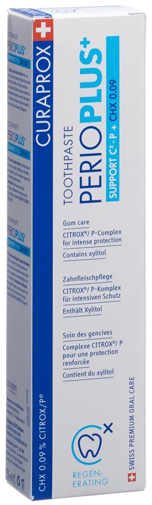 Curaprox Perio Plus+ Support Zahnpasta 75 ml