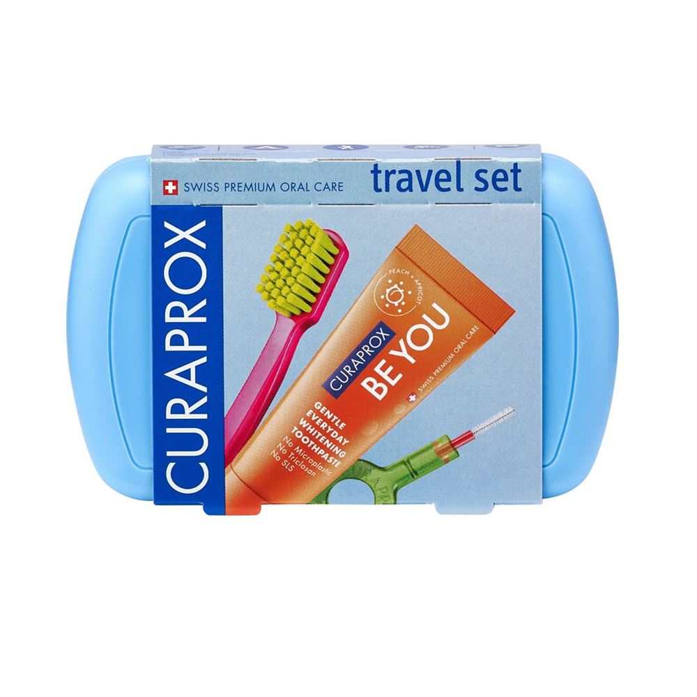 Image of Curaprox Travel Set blau