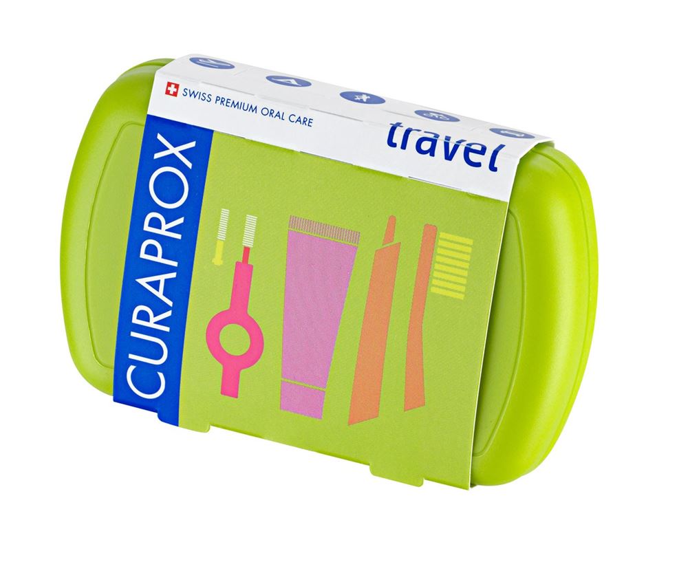 Curaprox travel set verde