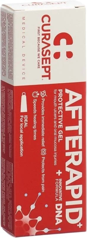 Curasept Afte Rapid DNA Gel englisch/französisch/deutsch/ungarisch Tb 10 ml