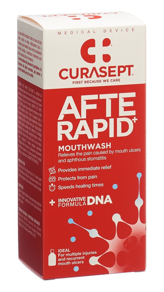 Curasept Afte Rapid DNA bain de bouche 125 ml