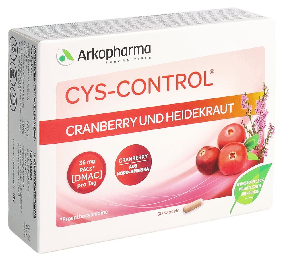 Cys-Control Kaps Cranberry und Heidekraut 60 Stk