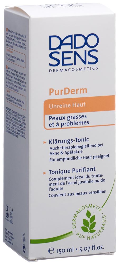 Dado Sens PurDerm Klaerungstonic 150 ml