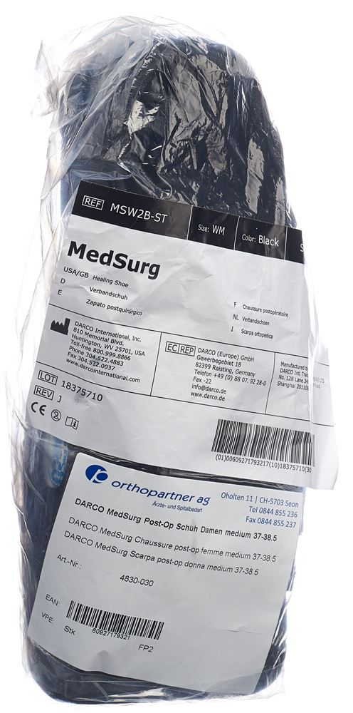 Image of Darco MedSurg Post-Op Schuh M 37-38.5 Damen