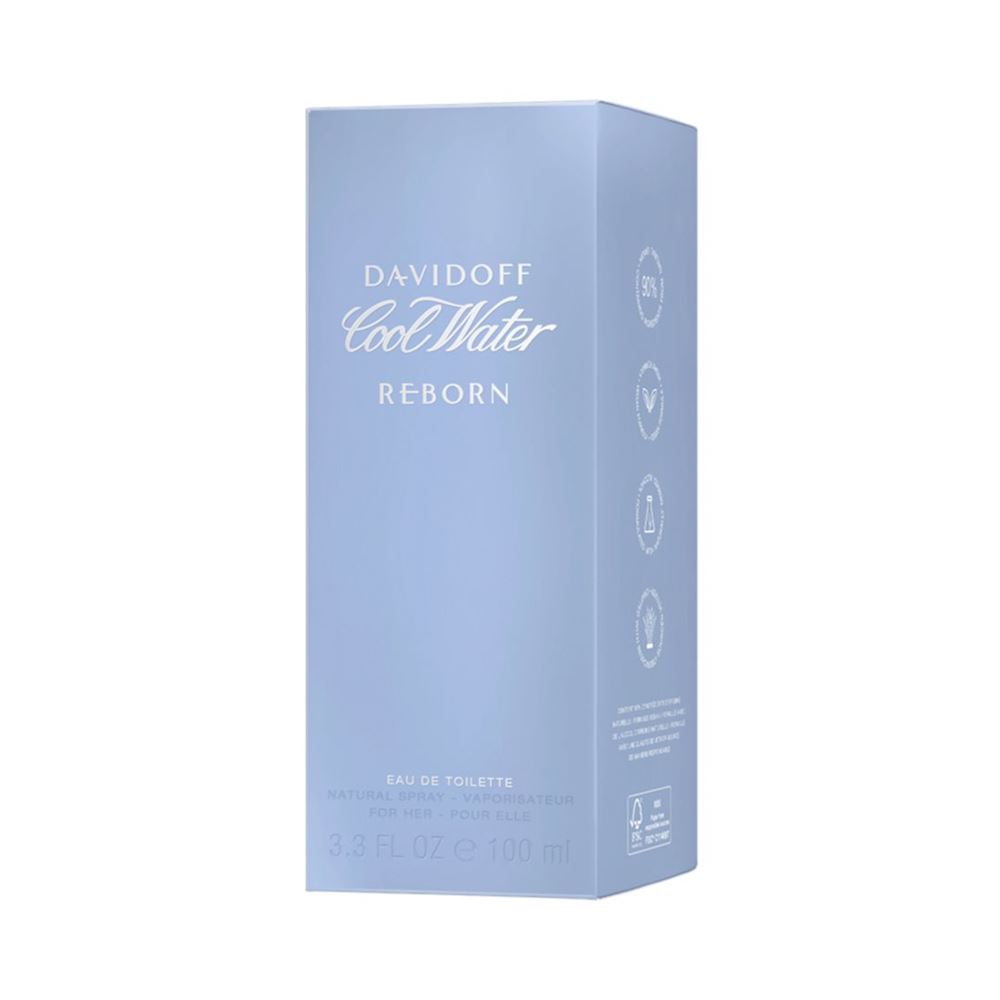 Image of Davidoff Cool Water Woman Reborn Eau de Toilette Vapo 100 ml