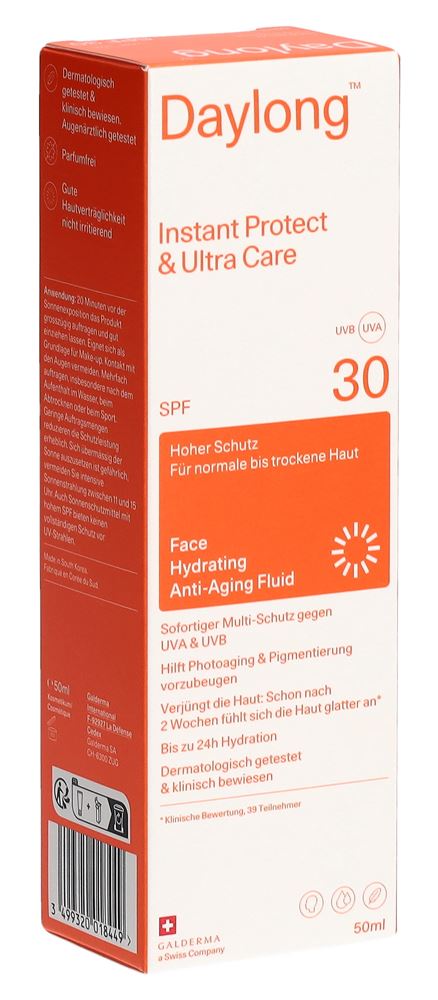 Daylong Instant Protect & Ultra Care Anti-Aging Fluid hydrating Spf30 Disp 50 ml