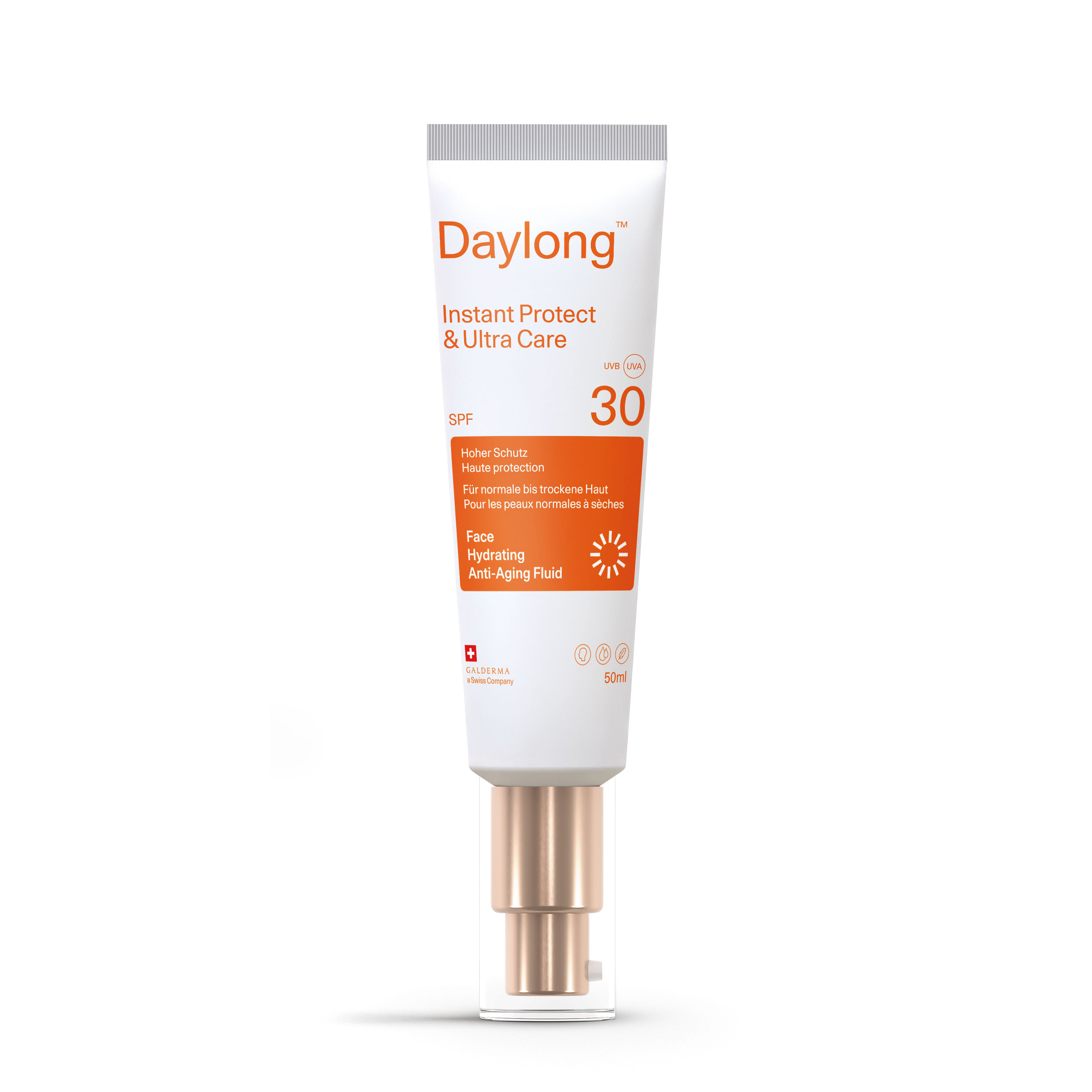 DAYLONG Instant Protect & Ultra Care Anti-Aging Fluid: Produktbild