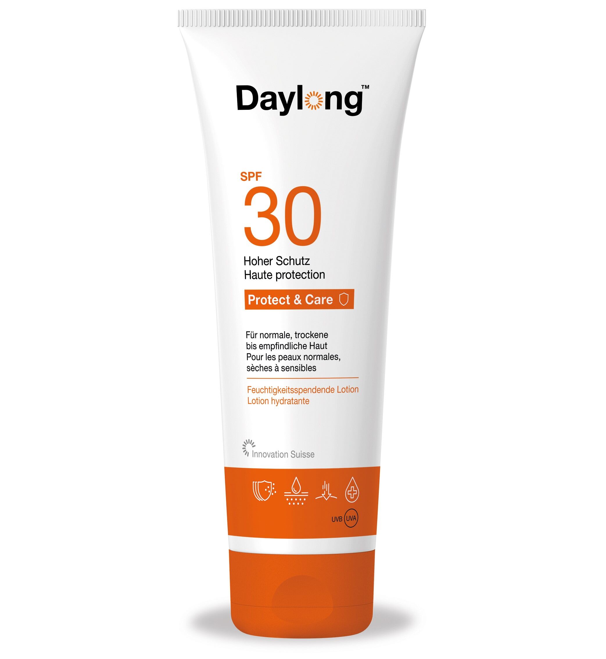Daylong Protect & Care Latte solare Spf30 tubetto 100 ml