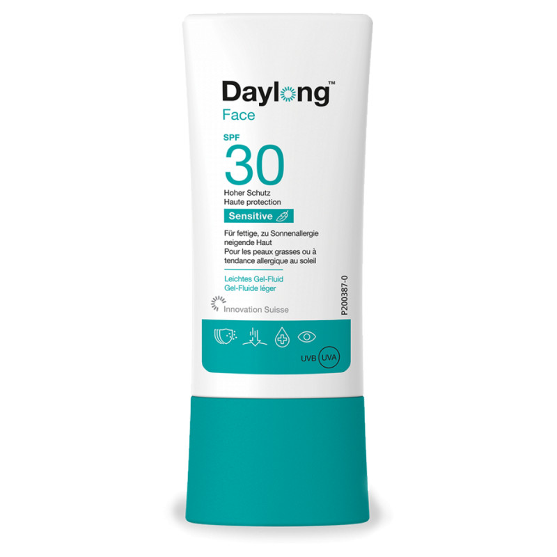 Daylong Sensitive Face Gel-Fluid LSF/ SPF 30 30 ml | Sonnenschutz