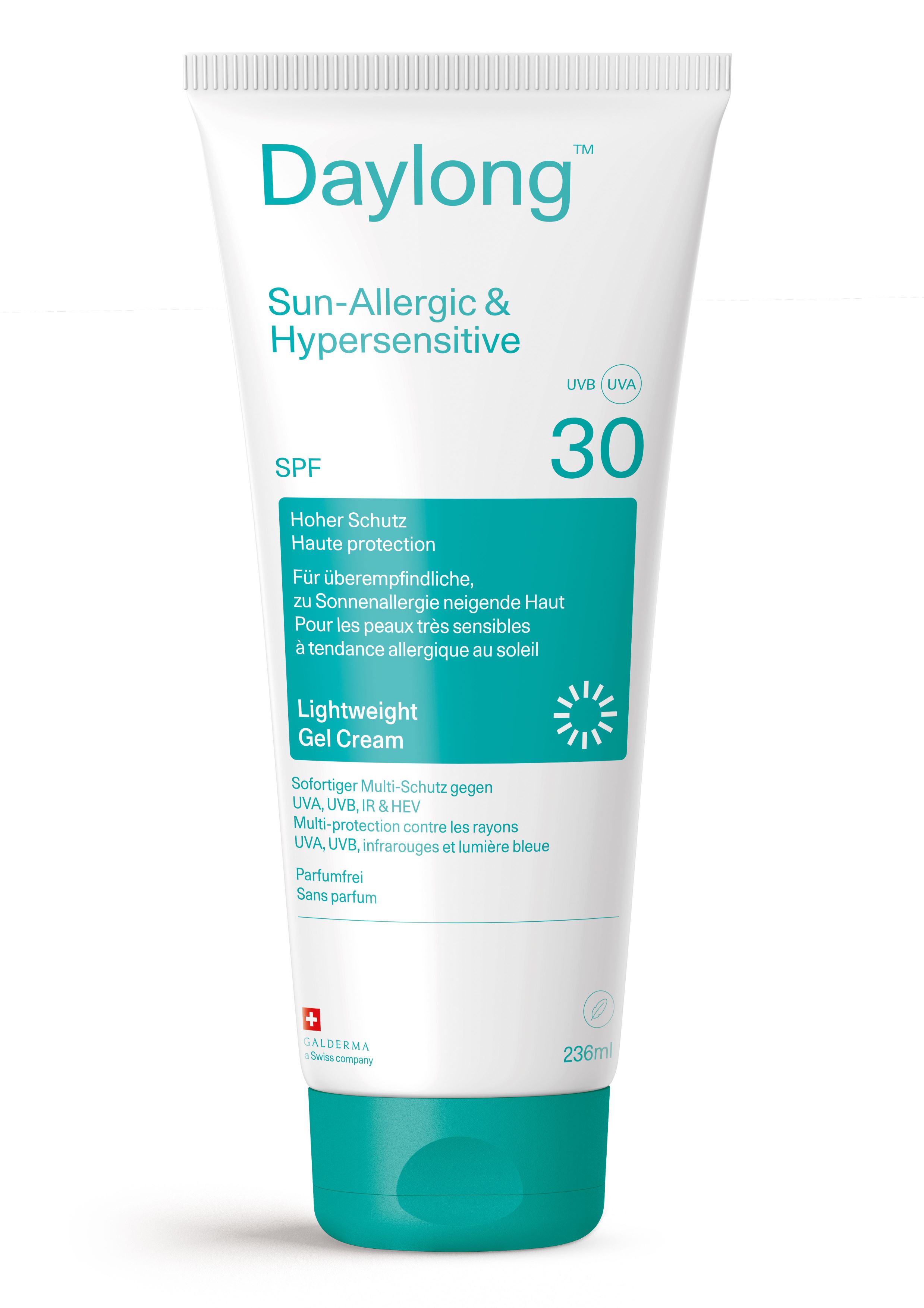 DAYLONG Sun-allergic & Hypersensitive Gel Cream: product photo