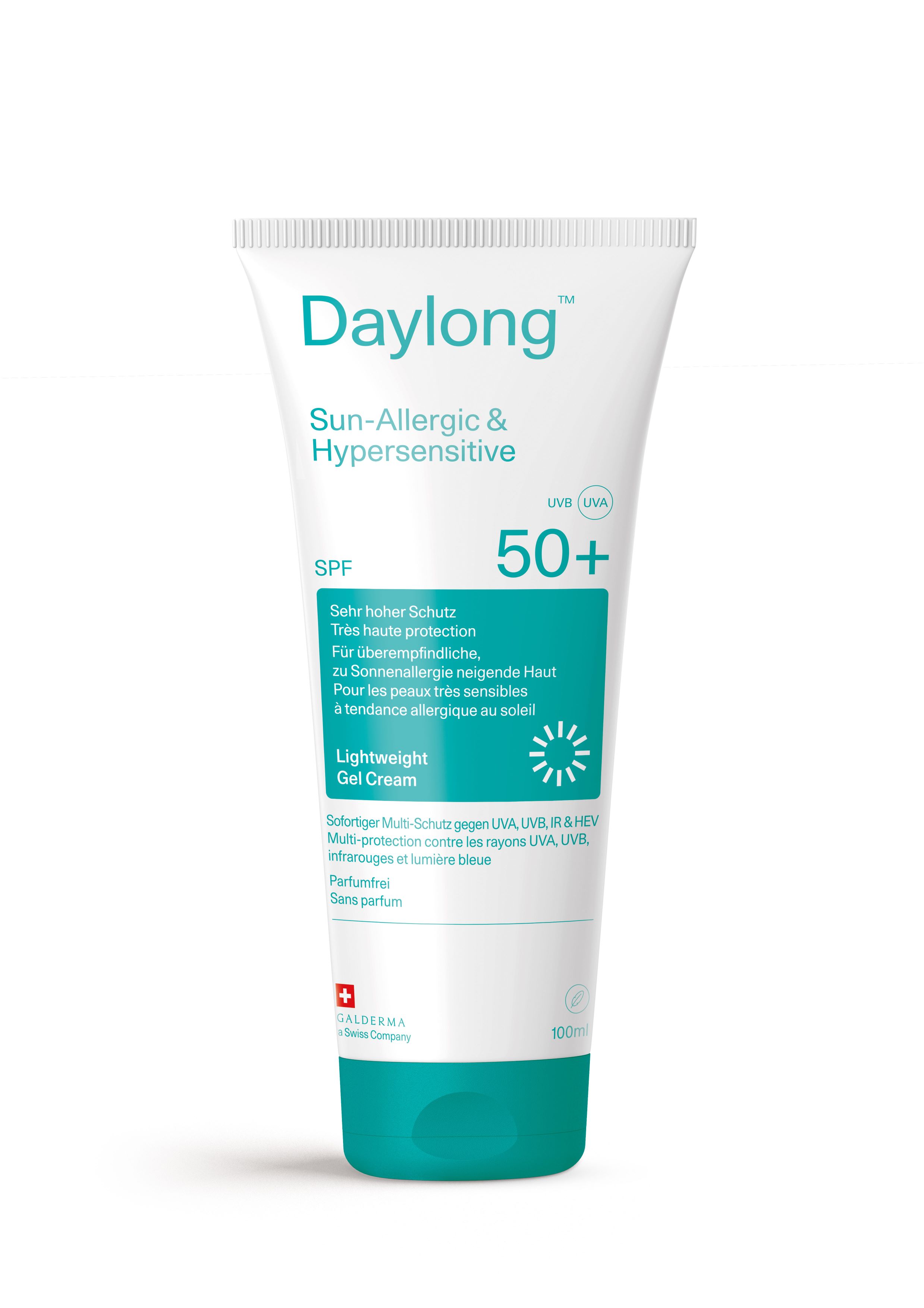DAYLONG Sun-allergic & Hypersensitive Gel Cream: product photo