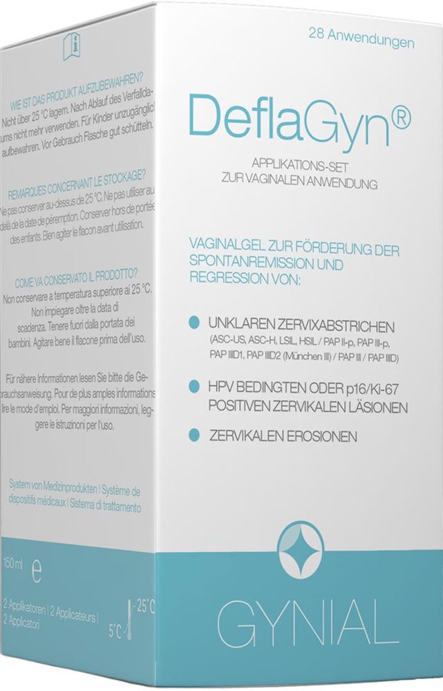 DeflaGyn Vaginalgel (28 Applikationen) 150 ml