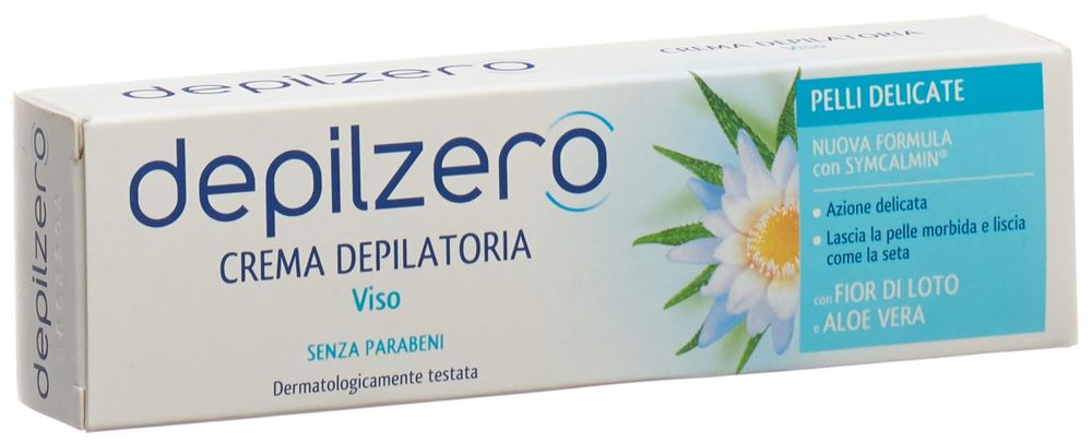 depilzero crème dépilatoire visage tb 50 ml