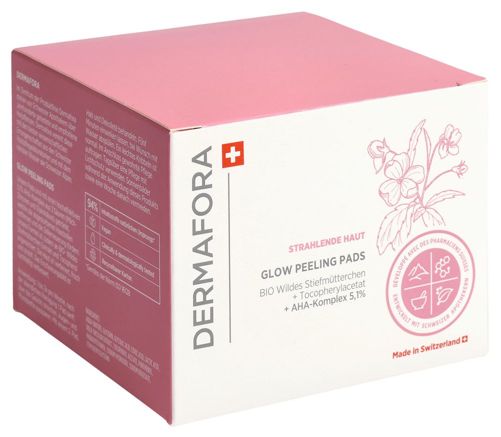 Dermafora Peeling Glow Pads AHA Topf 40 Stk