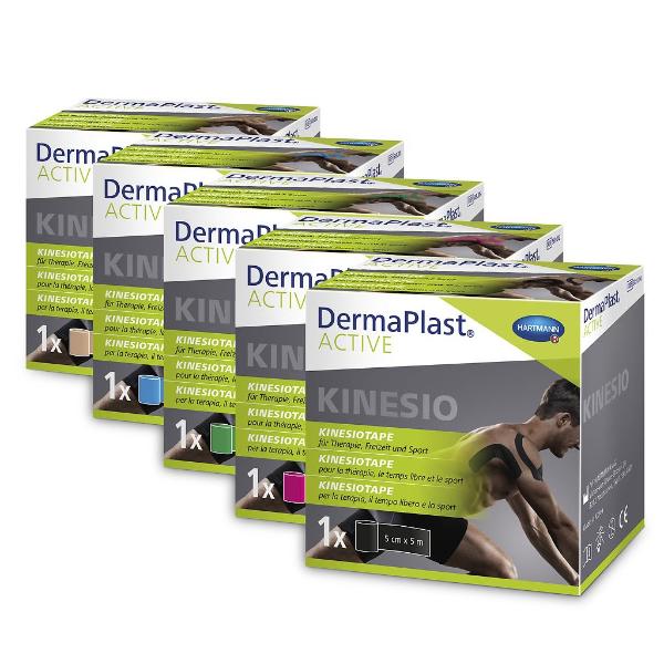 Image of DermaPlast Active Kinesiotape 5cmx5m hautfarben