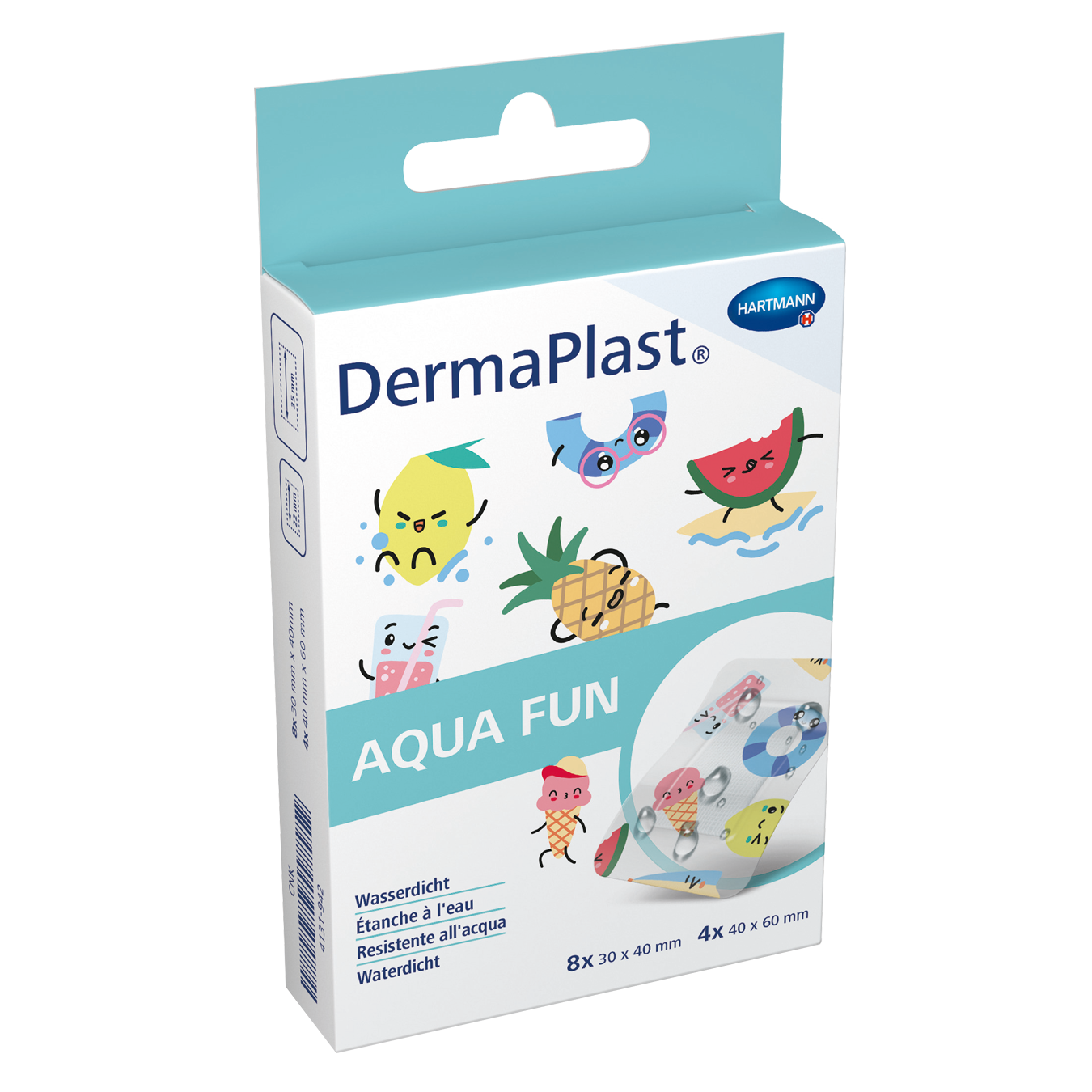 Image of DermaPlast Aqua Fun 12 Stk