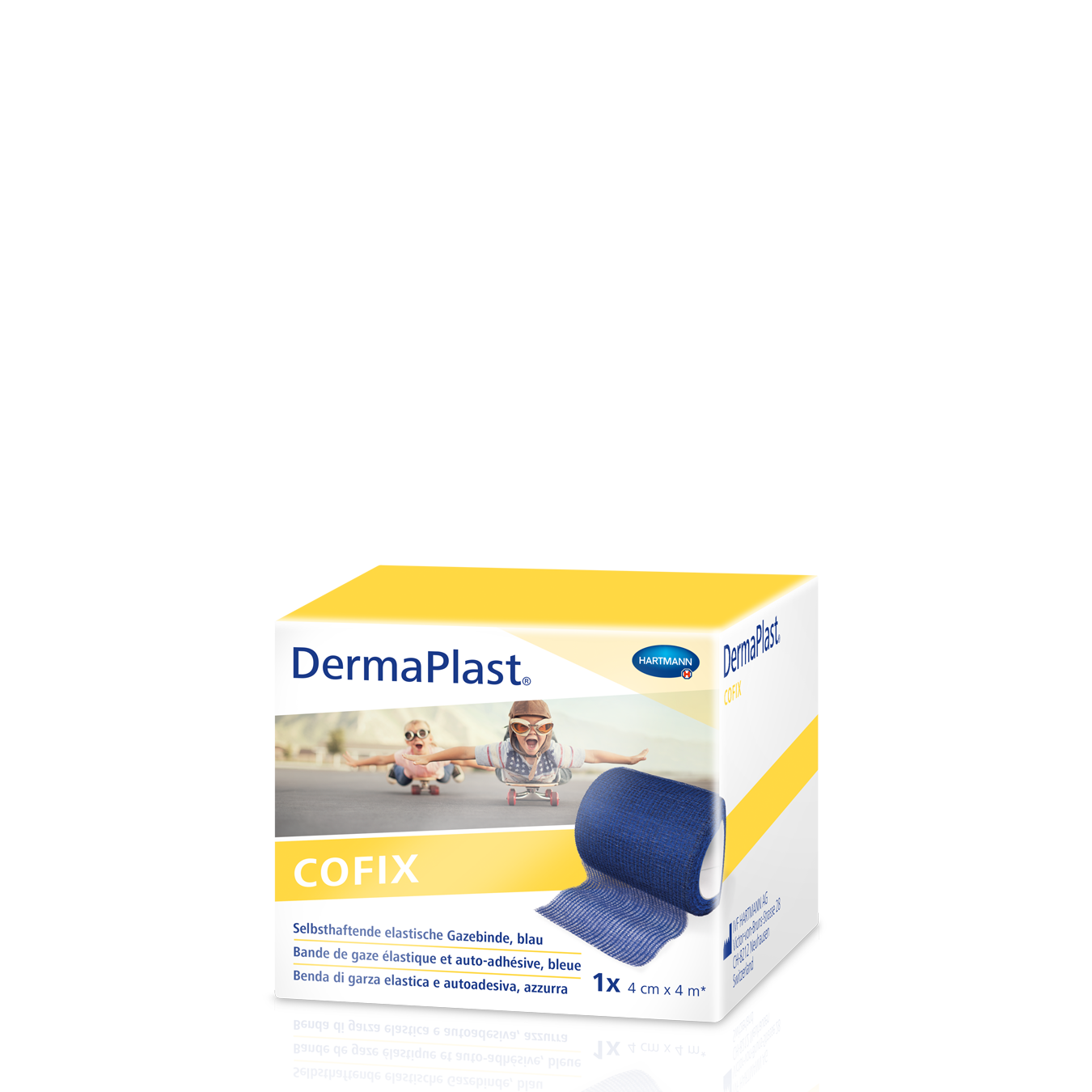 Image of DermaPlast CoFix 4cmx4m blau