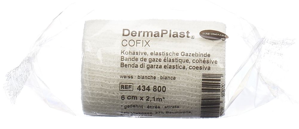 DermaPlast CoFix 6cmx2.1m blanc