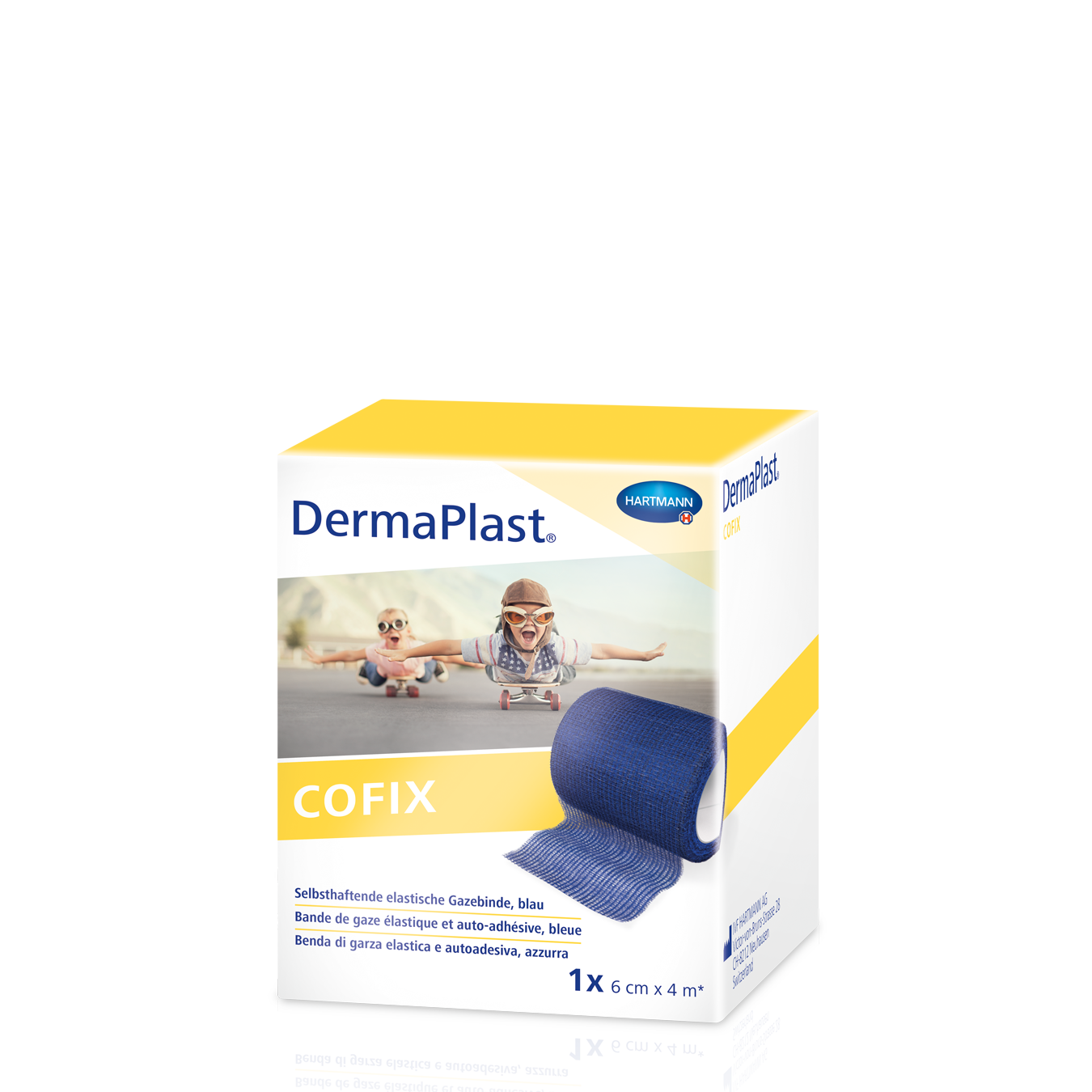 Image of DermaPlast CoFix 6cmx4m blau