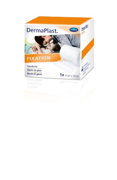 Image of DermaPlast Gazebinde festkantig 4cmx10m