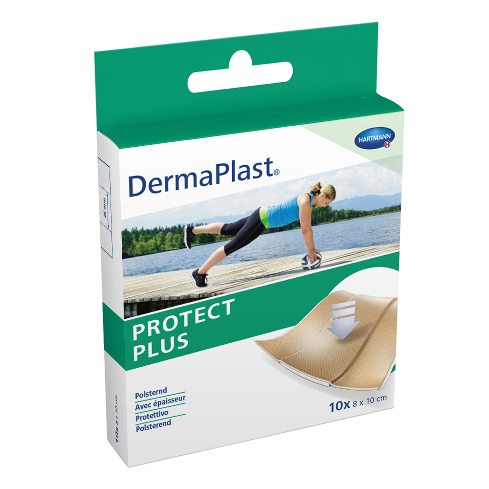 Image of Dermaplast ProtectPlus 8cmx10cm 10 Stk