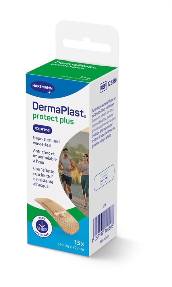 Image of Dermaplast ProtectPlus Express 19x72mm 15 Stk