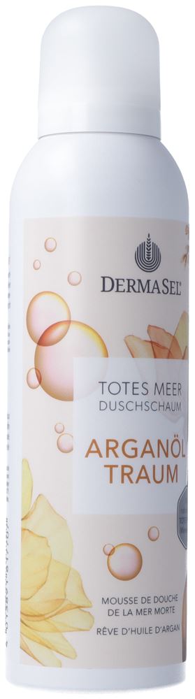 DermaSel mousse de douche de rêve à l'huile d'argan allemand français bte 200 ml