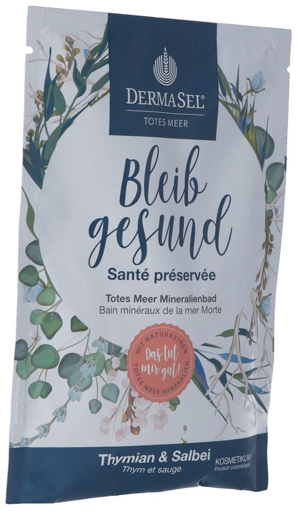 Image of DermaSel Kristallbad bleib gesund deutsch französisch Btl 60 g