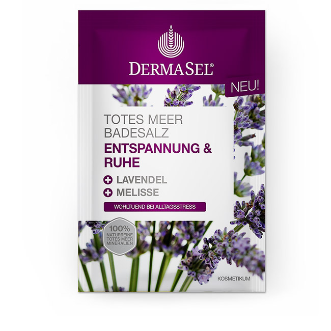 Image of DermaSel Kristallbad Entspannung & Ruhe Limited Edition 80 g