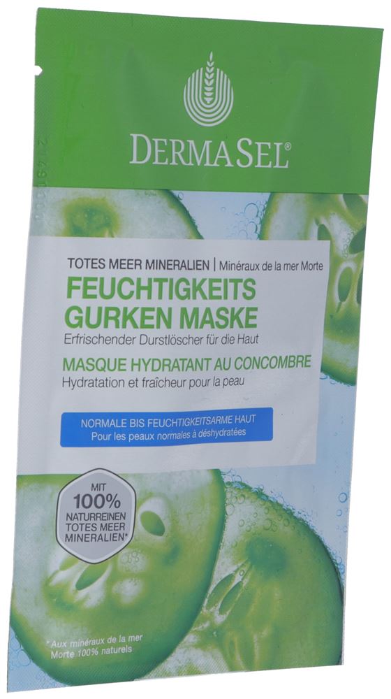 DermaSel masque hydratant allemand/français sach 12 ml