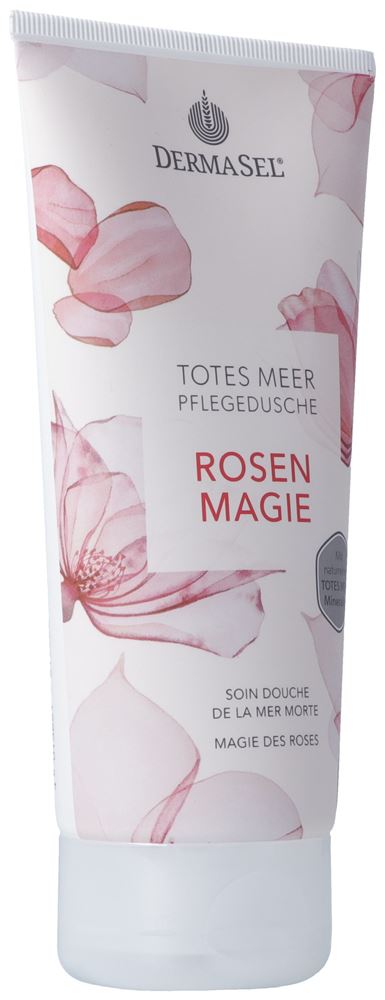 Image of DermaSel Pflegedusche Rosen Magie deutsch französisch Tb 200 ml