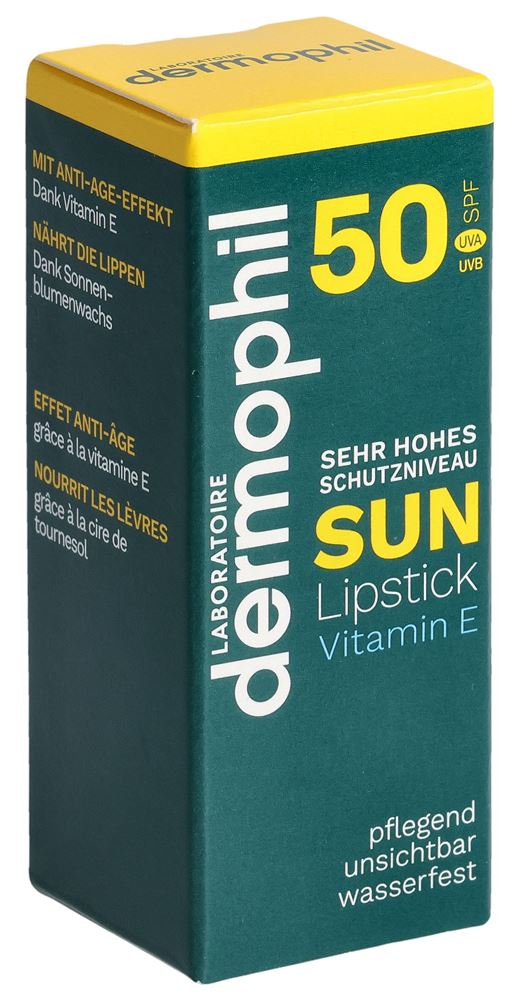 Image of Dermophil Sun Lipstick Spf50 4 g