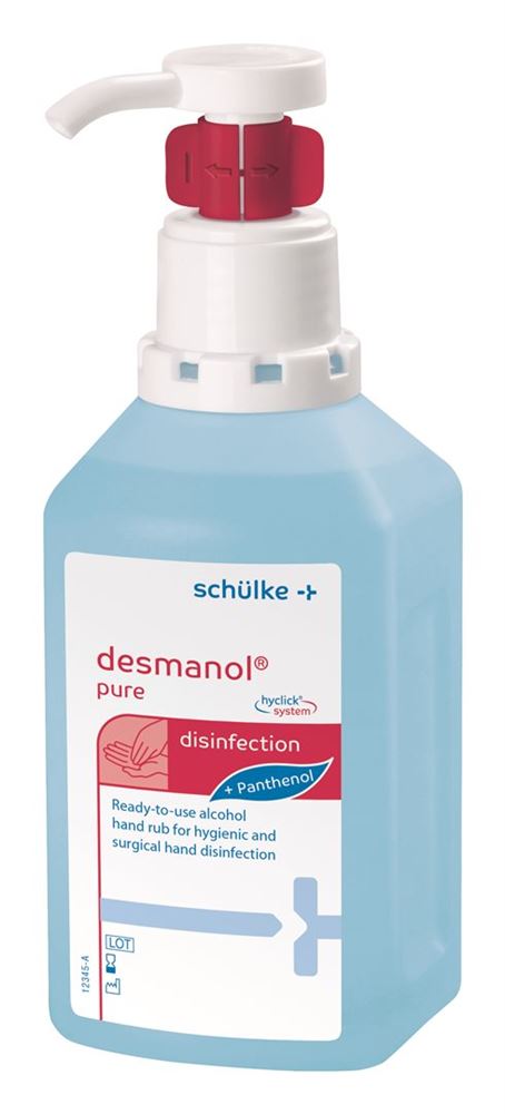 Image of desmanol pure Lös hyclick Fl 500 ml
