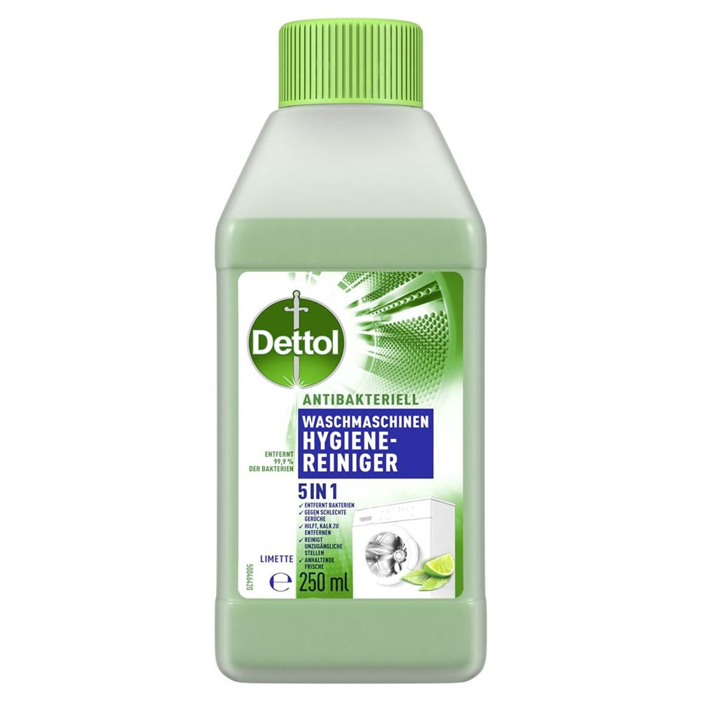 Dettol Antibakteriell Waschmaschinen Hygienereiniger Limette 250 ml