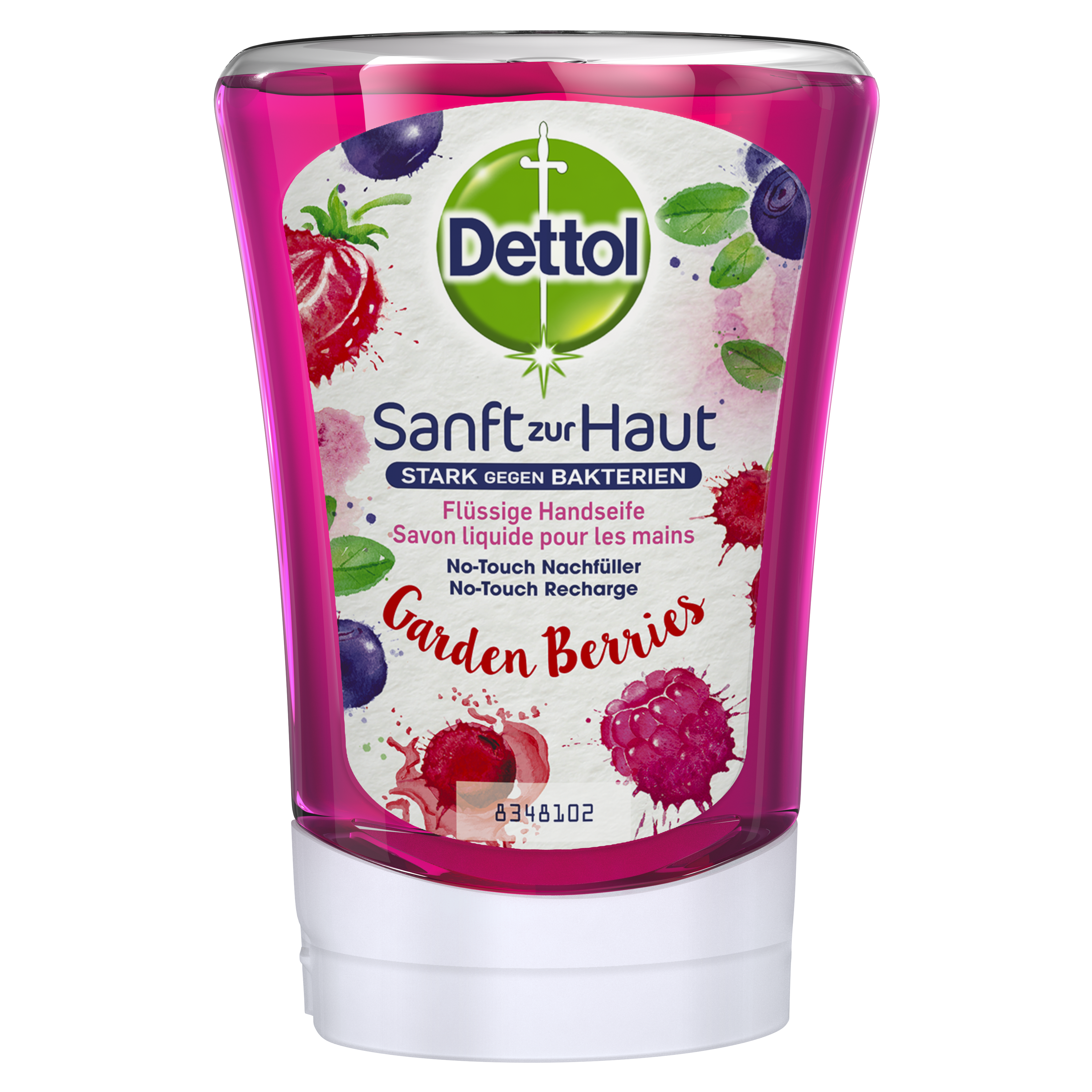 Dettol No-Touch ricarica sapone mani frutti di bosco flacone 250 ml