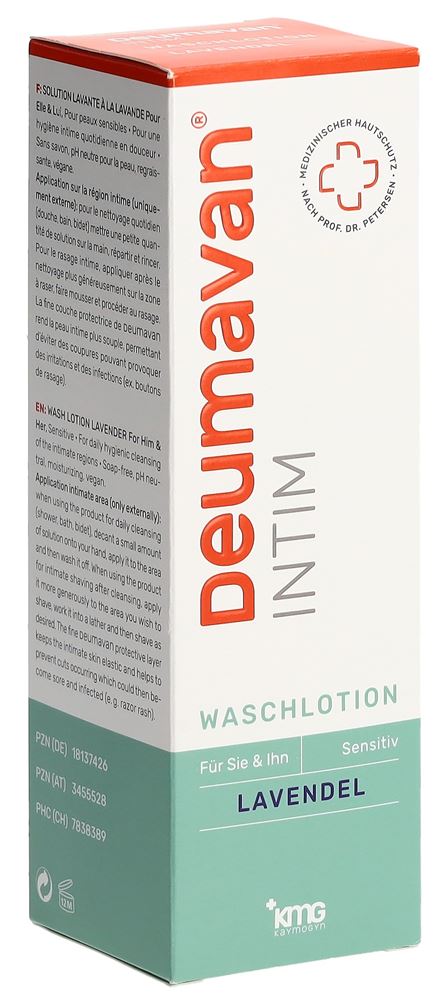Deumavan intim lavanda lozione flacone 200 ml