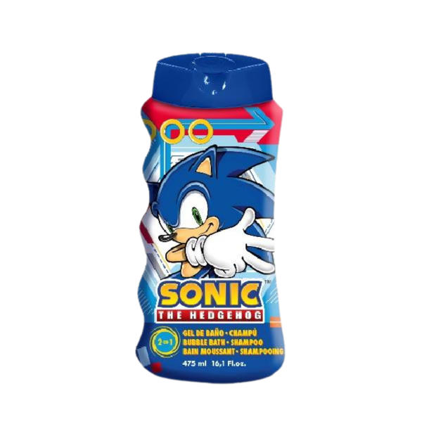 Disney Sonic Bubble Bath & Shampoo 475 ml