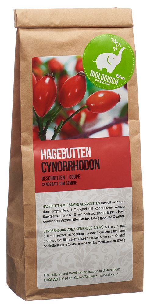 Dixa Hagebutten mit Samen DIX BIO geschnitten 200 g