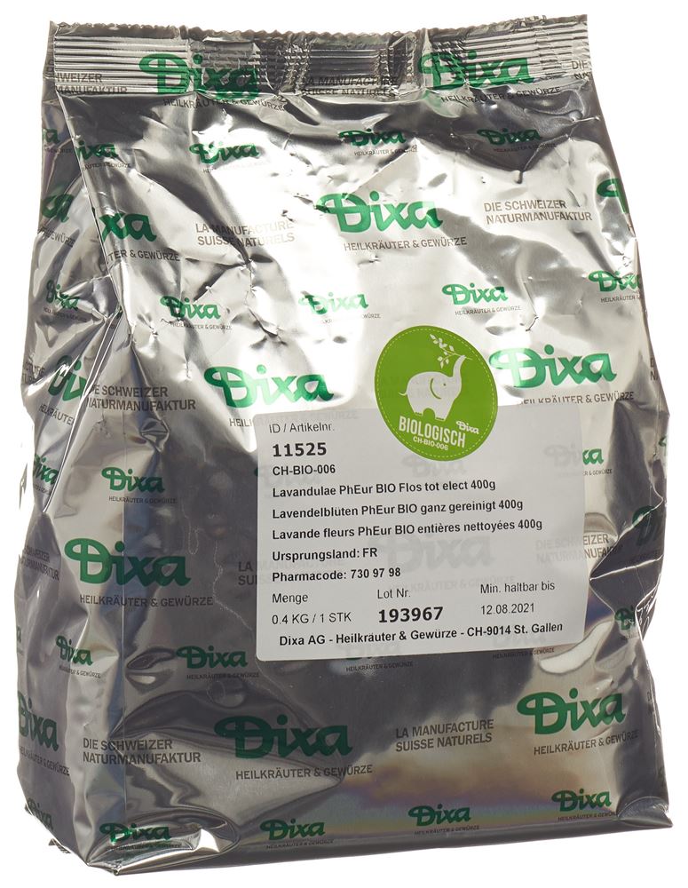 Image of Dixa Lavendelblüten PhEur BIO ganz gereinigt 400 g