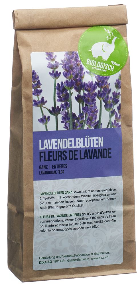 Image of Dixa Lavendelblüten PhEur BIO ganz gereinigt extra 60 g