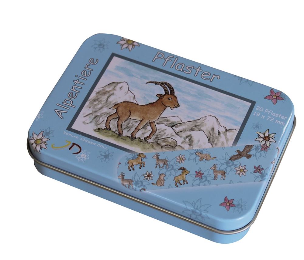 Image of Döll Heftpflaster 19x72mm Alpentiere Ds 20 Stk
