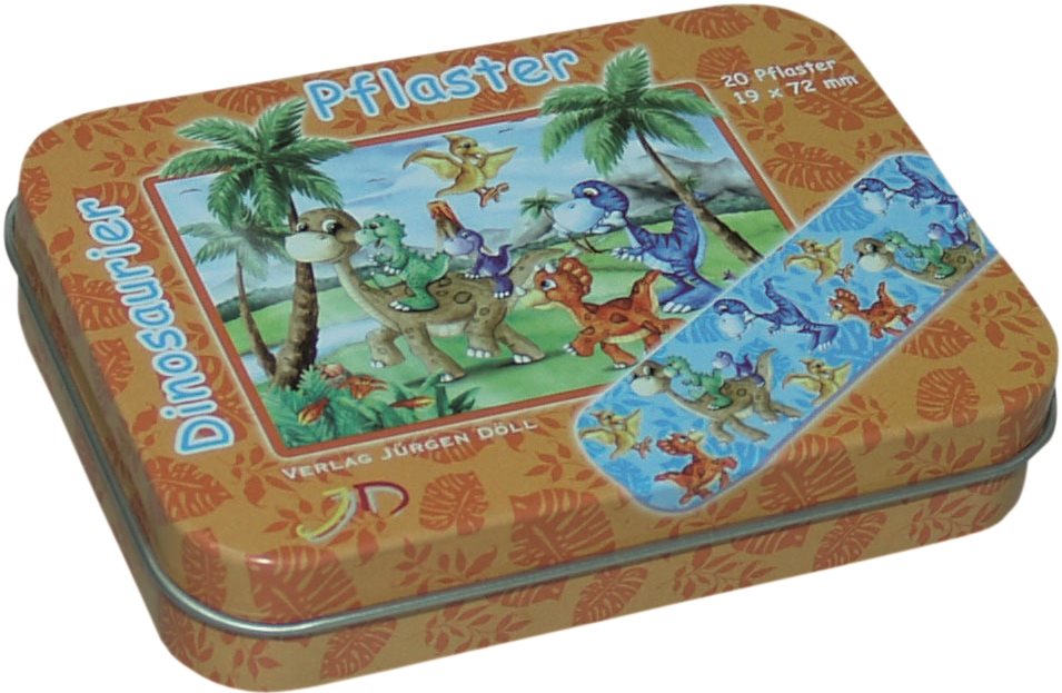 Image of Döll Heftpflaster 19x72mm Dinosaurier Ds 20 Stk