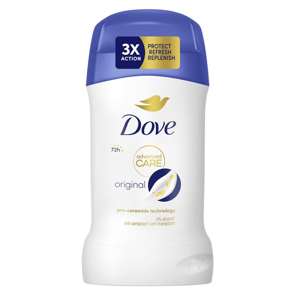 Dove Deodorant Advanced Care Stick Original 50 ml