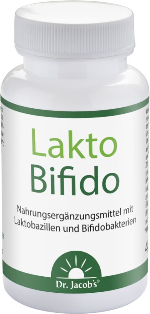 Image of Dr. Jacob"s LaktoBifido Darmflora Kaps mit Milchsäurebakterien vegan Ds 90 Stk'